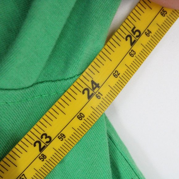 Vintage Brooks Brothers TShirt Mens Green Solid Short Sleeve Logo Embroidered XL - Picture 7 of 8